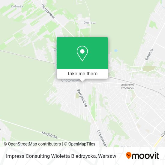 Impress Consulting Wioletta Biedrzycka map