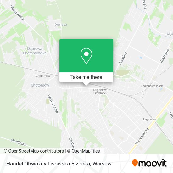 Handel Obwoźny Lisowska Elżbieta map