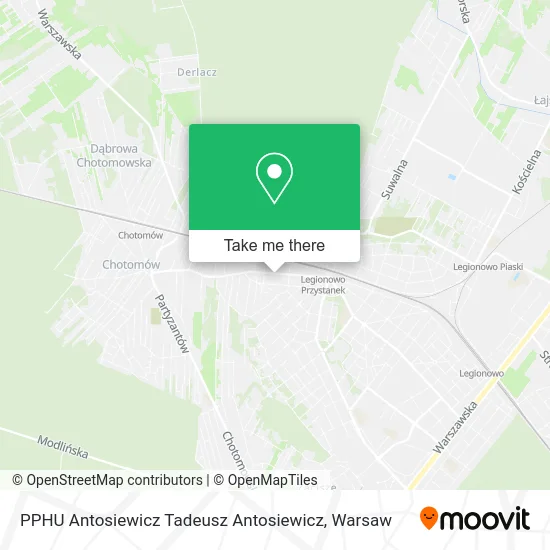 Карта PPHU Antosiewicz Tadeusz Antosiewicz