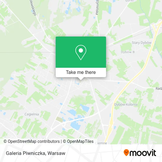 Карта Galeria Piwniczka