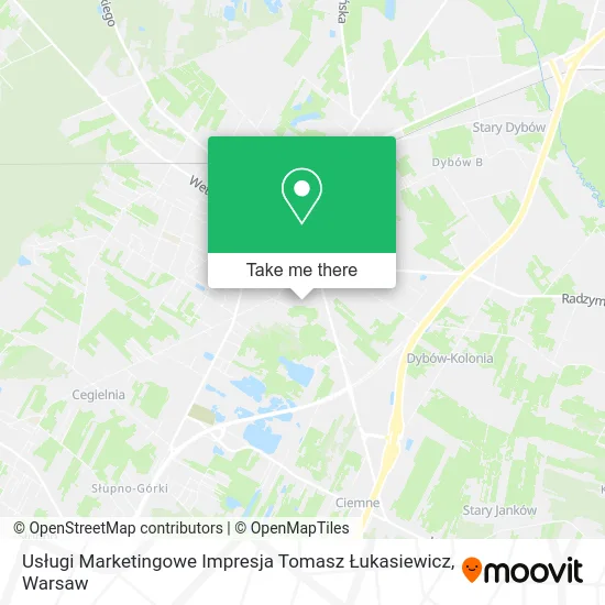 Карта Usługi Marketingowe Impresja Tomasz Łukasiewicz