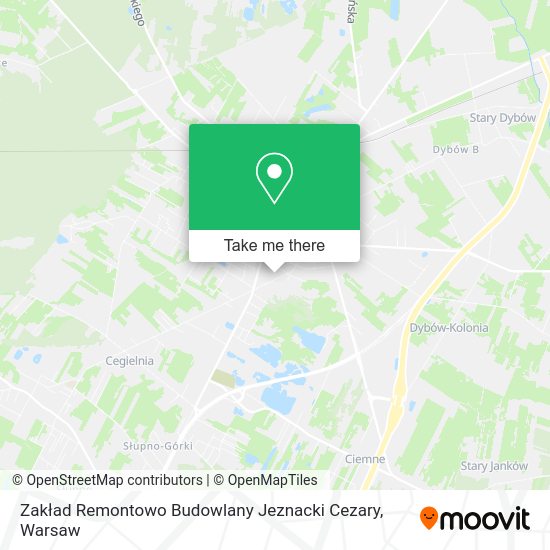 Zakład Remontowo Budowlany Jeznacki Cezary map