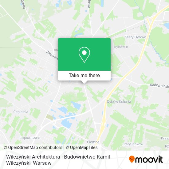 Wilczyński Architektura i Budownictwo Kamil Wilczyński map