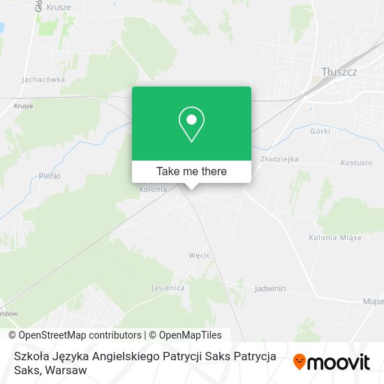 Szkoła Języka Angielskiego Patrycji Saks Patrycja Saks map