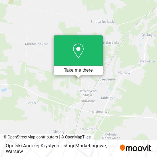 Opolski Andrzej Krystyna Usługi Marketingowe map