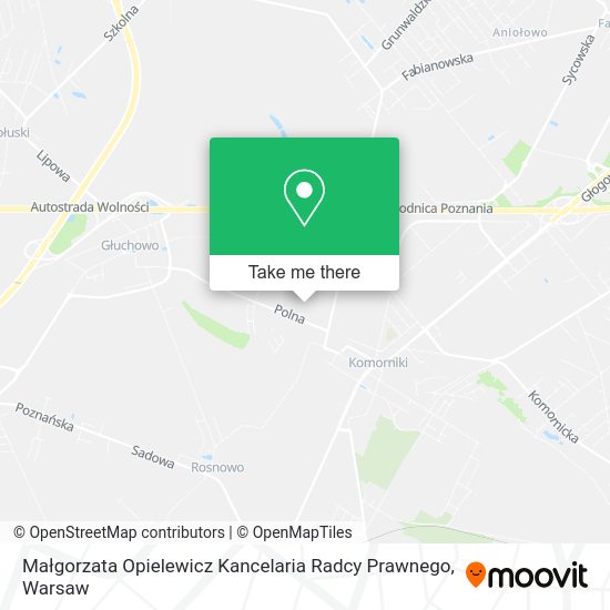 Małgorzata Opielewicz Kancelaria Radcy Prawnego map