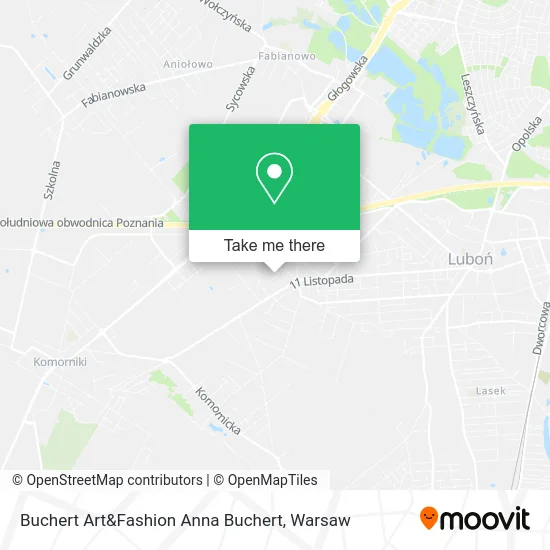 Buchert Art&Fashion Anna Buchert map