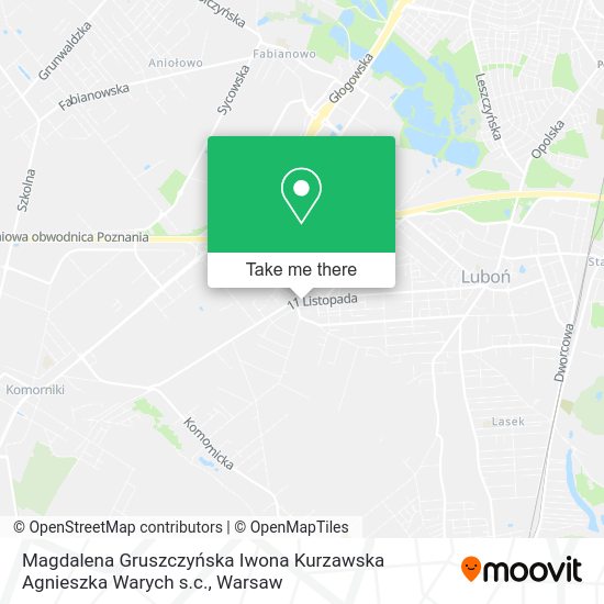 Magdalena Gruszczyńska Iwona Kurzawska Agnieszka Warych s.c. map