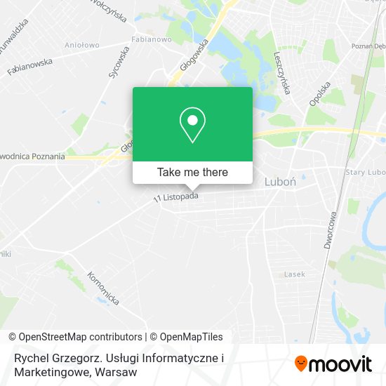 Rychel Grzegorz. Usługi Informatyczne i Marketingowe map