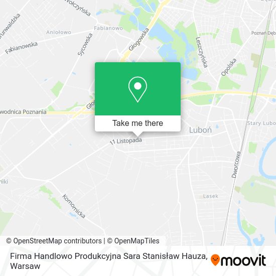 Firma Handlowo Produkcyjna Sara Stanisław Hauza map