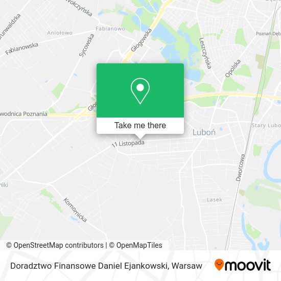 Doradztwo Finansowe Daniel Ejankowski map