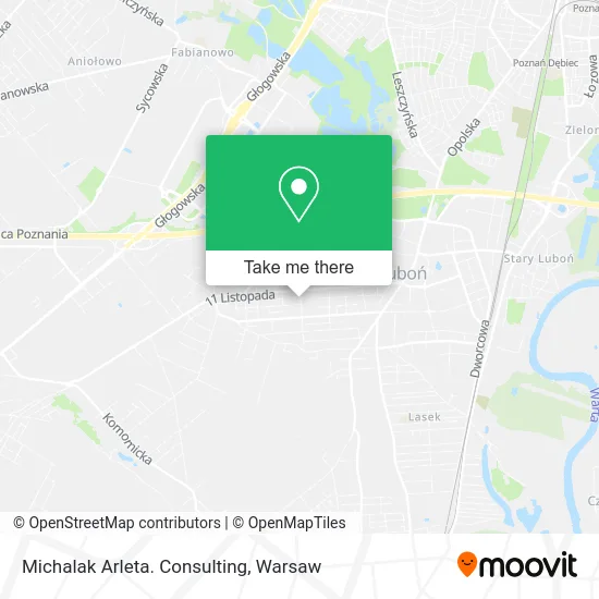 Карта Michalak Arleta. Consulting