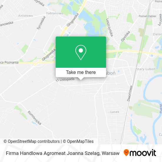 Firma Handlowa Agromeat Joanna Szelag map