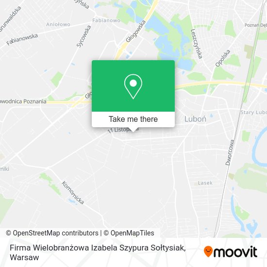 Firma Wielobranżowa Izabela Szypura Sołtysiak map