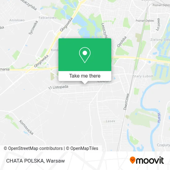 Карта CHATA POLSKA