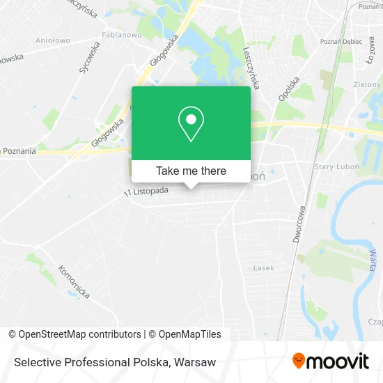 Карта Selective Professional Polska