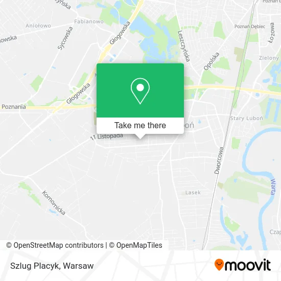 Карта Szlug Placyk