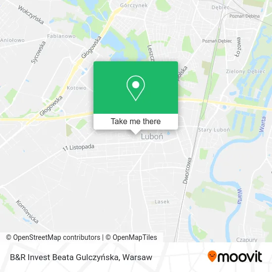 B&R Invest Beata Gulczyńska map