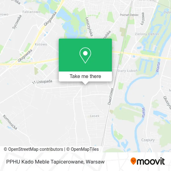 Карта PPHU Kado Meble Tapicerowane