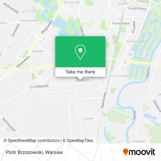 Карта Piotr Brzozowski