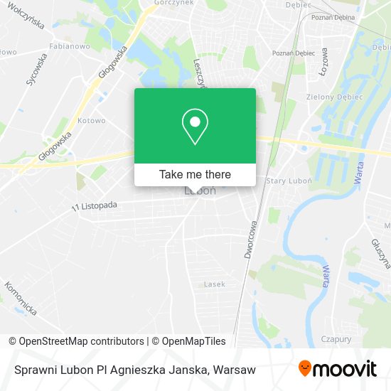 Sprawni Lubon Pl Agnieszka Janska map