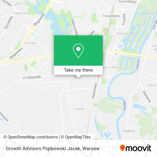 Карта Growth Advisors Piątkowski Jacek