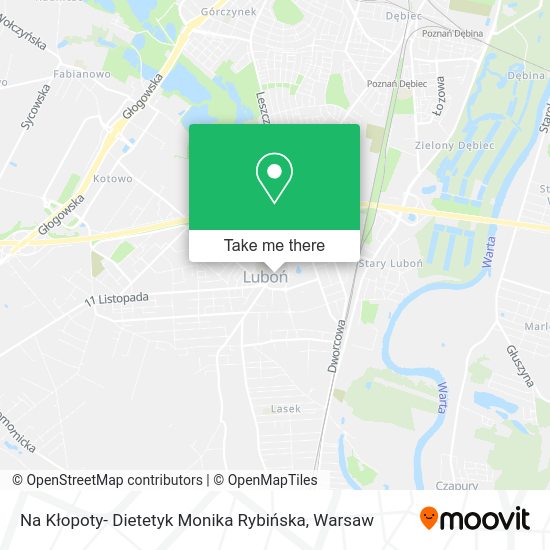 Na Kłopoty- Dietetyk Monika Rybińska map