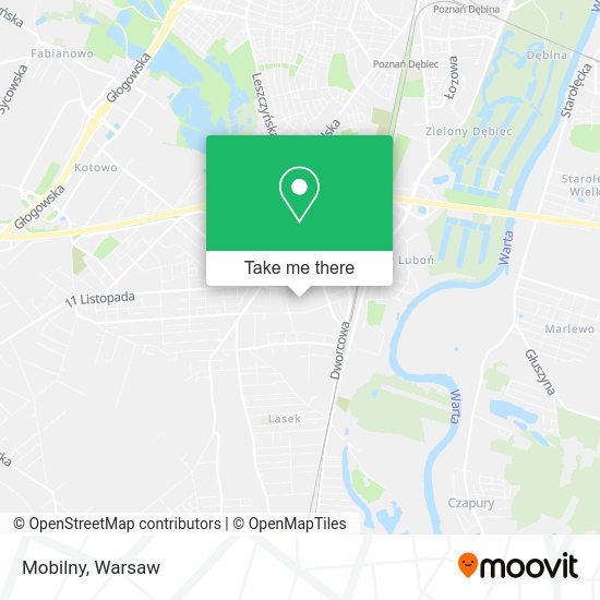 Mobilny map