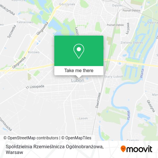 Spółdzielnia Rzemieślnicza Ogólnobranżowa map