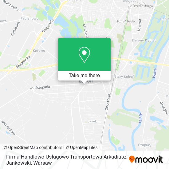 Firma Handlowo Usługowo Transportowa Arkadiusz Jankowski map