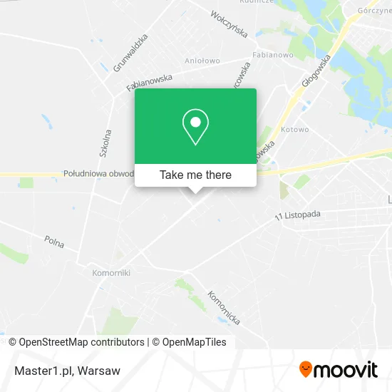 Карта Master1.pl