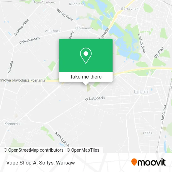 Карта Vape Shop A. Soltys