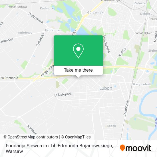 Fundacja Siewca im. bł. Edmunda Bojanowskiego map