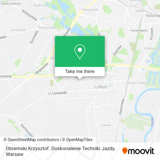 Карта Obremski Krzysztof. Doskonalenie Techniki Jazdy