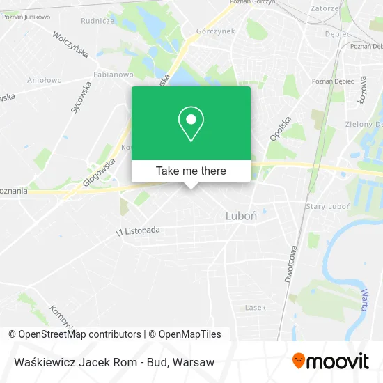 Waśkiewicz Jacek Rom - Bud map