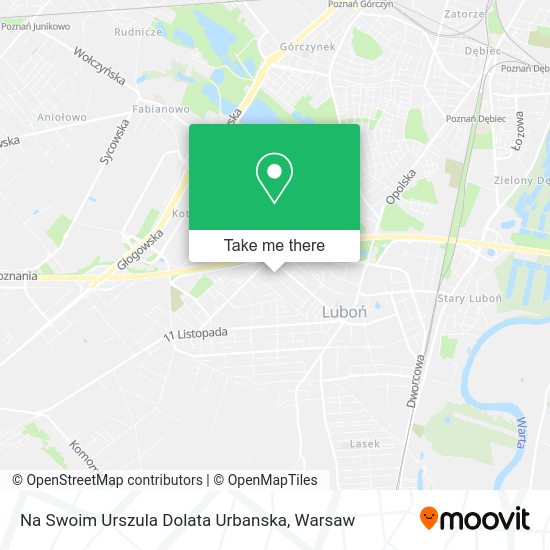 Na Swoim Urszula Dolata Urbanska map