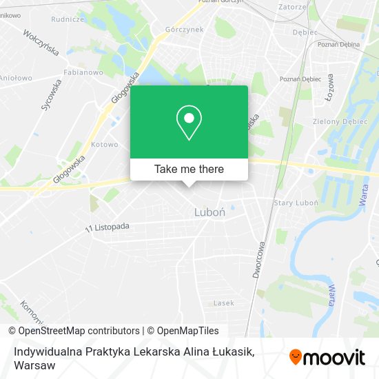 Indywidualna Praktyka Lekarska Alina Łukasik map