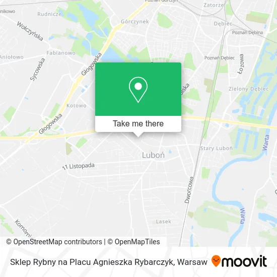 Sklep Rybny na Placu Agnieszka Rybarczyk map