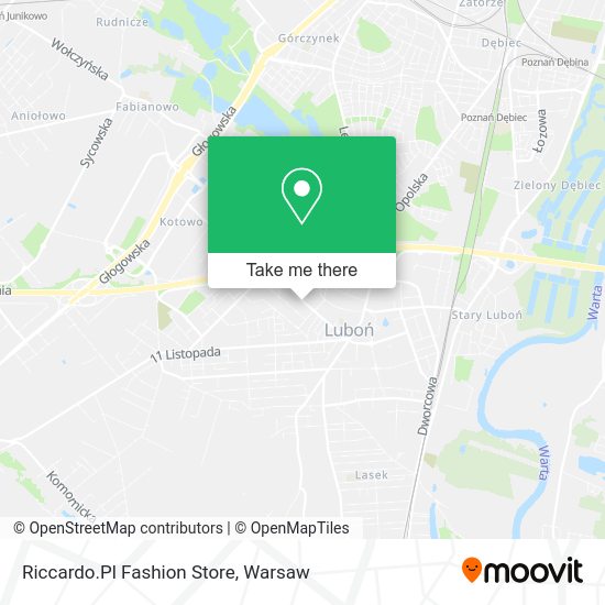 Riccardo.Pl Fashion Store map