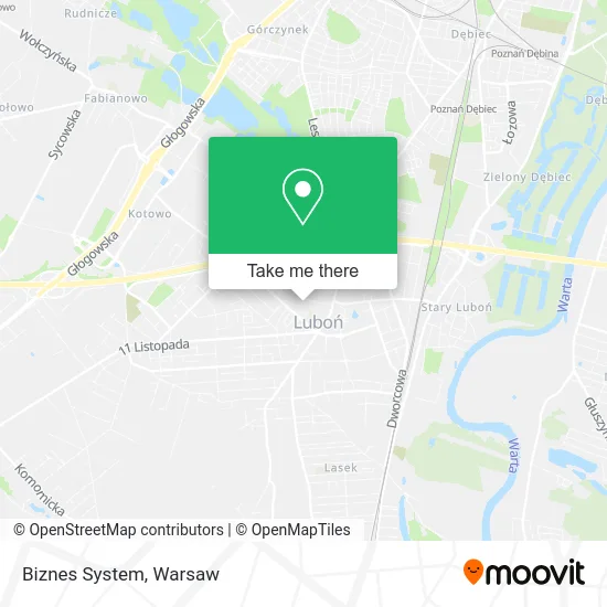 Карта Biznes System