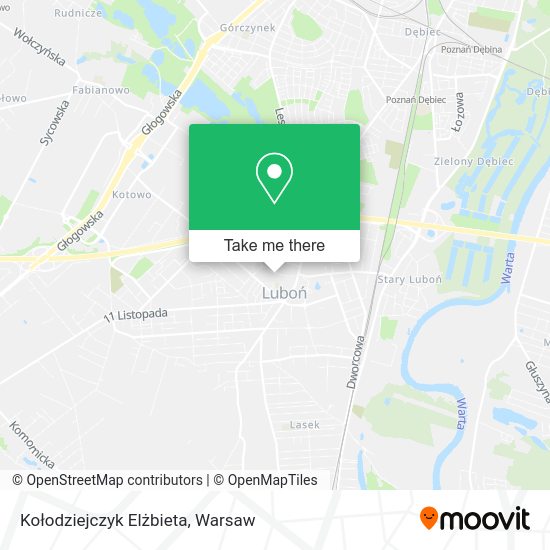 Kołodziejczyk Elżbieta map