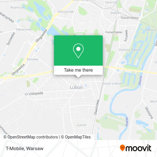 T-Mobile map