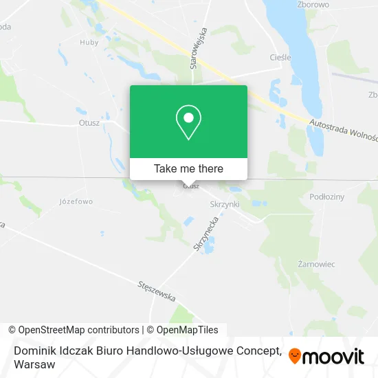 Карта Dominik Idczak Biuro Handlowo-Usługowe Concept