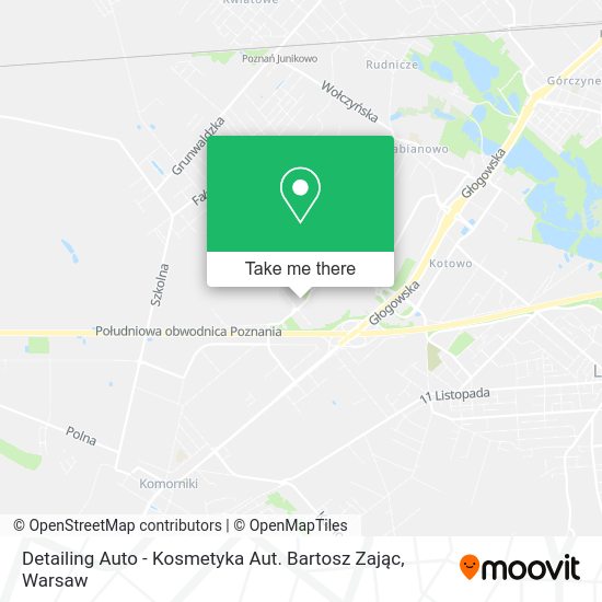 Detailing Auto - Kosmetyka Aut. Bartosz Zając map