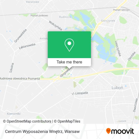 Centrum Wyposażenia Wnętrz map