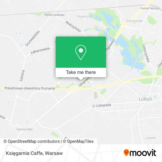 Księgarnia Caffe map