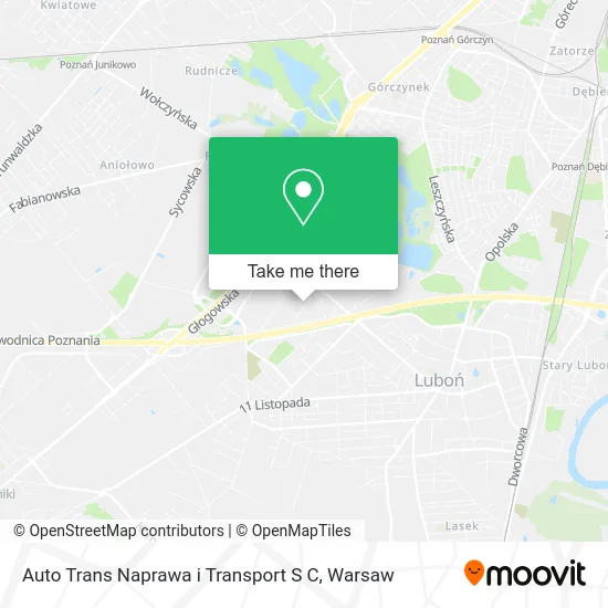 Карта Auto Trans Naprawa i Transport S C