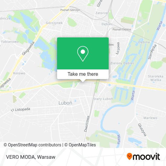 VERO MODA map