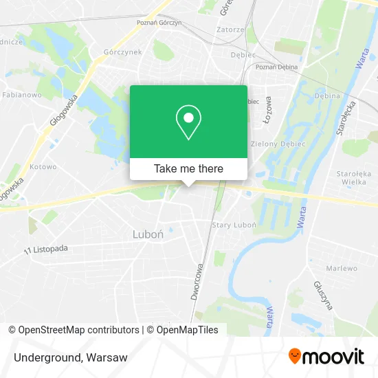 Карта Underground