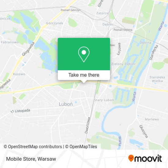 Mobile Store map